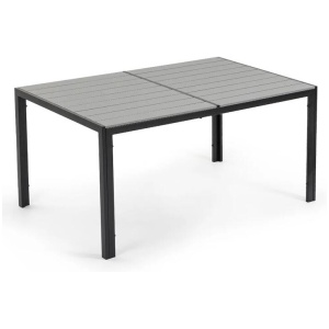 FORTIA 150x90cm Outdoor Dining Table, Rectangular, Furniture for outside