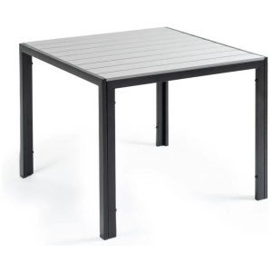 FORTIA 90 x 90cm Outdoor Dining Table, Square, Furniture for Outside