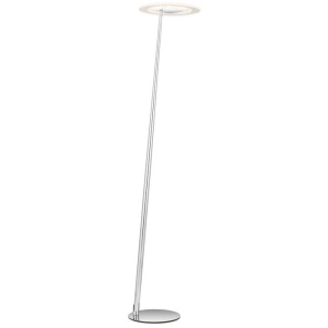 Faro Led Floor Lamp, Chrome