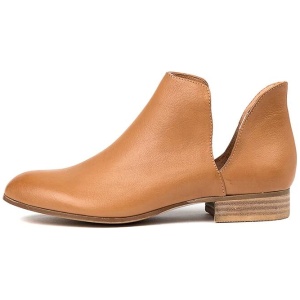 Fecks Dk Tan Leather Dk Tan