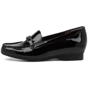 Fenders Xf Black Patent Leather Loafer