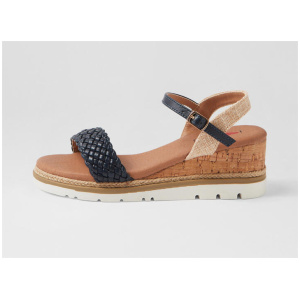 Fleurie Navy Multi Sandals