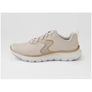 Flex Appeal 5 Natural Gold Mesh Sneakers