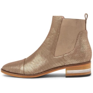Ford Old Gold Leather Chelsea Boots