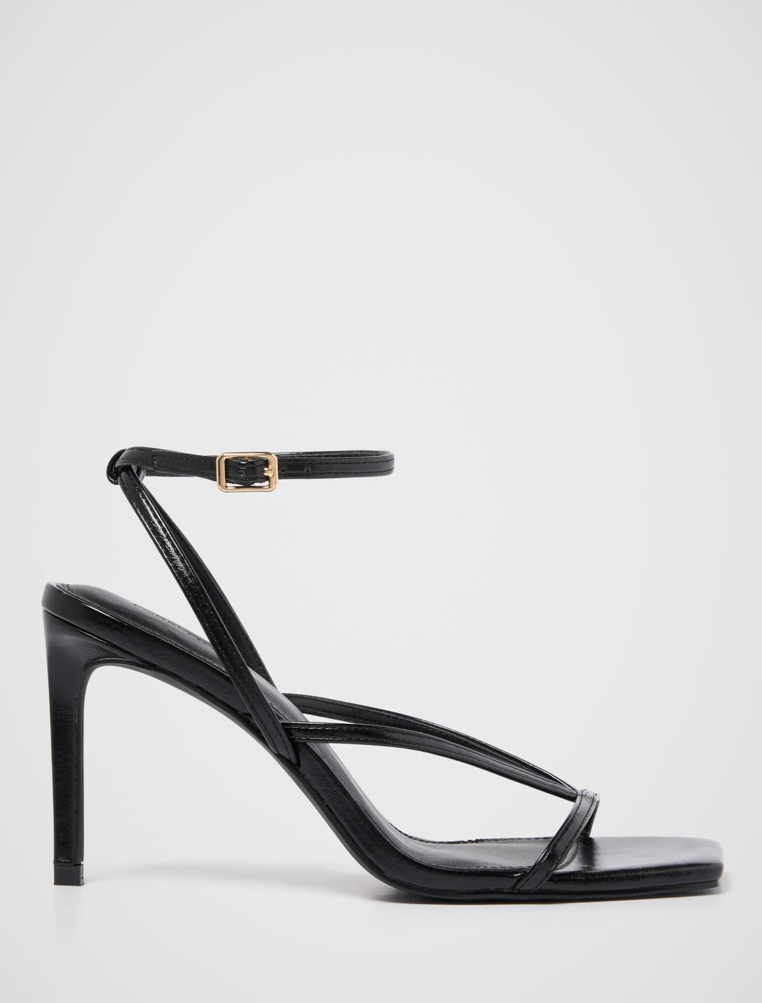 Forever New Women's Sloane Strappy Evening Sandals in Black