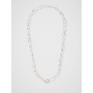 Forever New Women's Talia T-bar Necklace in Silver