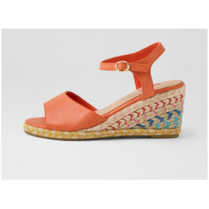Frazzy Orange Multi Rope Sandals