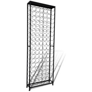 Free Standing Metal Wine Rack for 108 Bottles