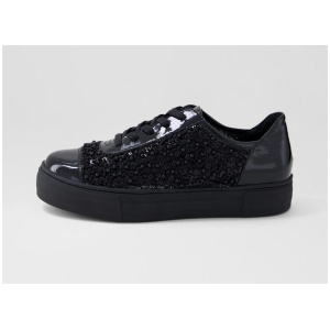Fryda Black Patent Mix Sneakers