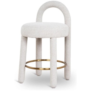 Fusion 65cm Bar Stool - Coastal Beige by Interior Secrets - AfterPay Available
