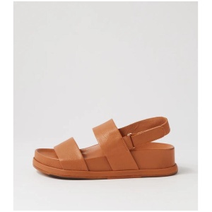 Gabisse Tan Leather Sandals