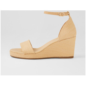 Galian Natural Synthetic Raffia Sandals