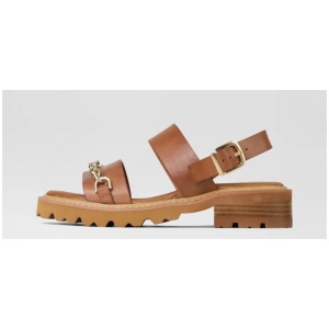 Gil Brandy Leather Sandals
