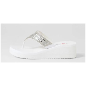 Golter White Multi Sandals