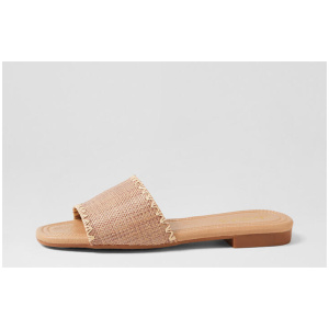 Goodo Coffee Synthetic Raffia Slides