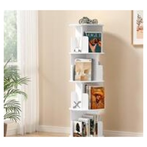 Habi 4 Tier Bookshelf White