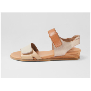 Halima Almond Camel Multi Sandals