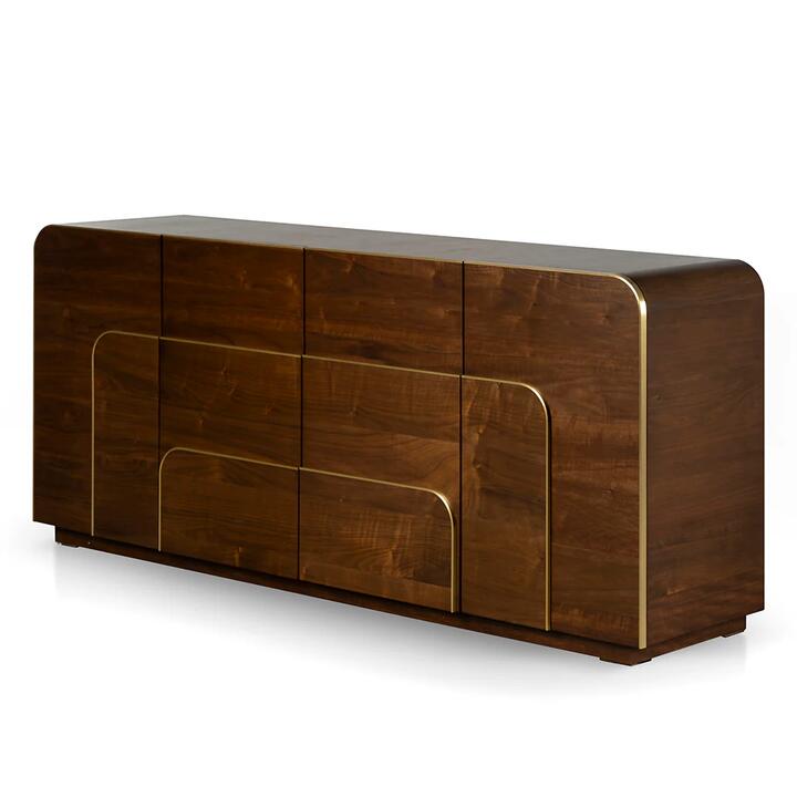 Harley 2m Buffet Unit - Walnut by Interior Secrets - AfterPay Available
