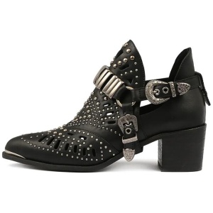 Hasper Black Leather Black