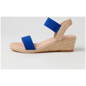 Helina Cobalt Elastic Sandals