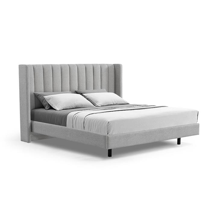 Hillsdale King Bed Frame - Spec Grey - Last One by Interior Secrets - AfterPay Available