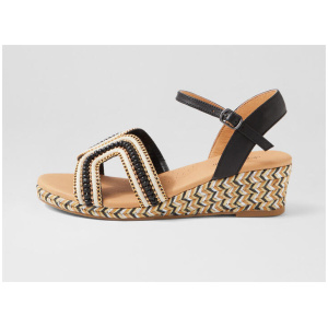 Hobarts Black Multi Sandals