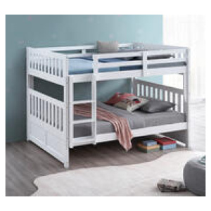 Huntington Double Bunk Bed White