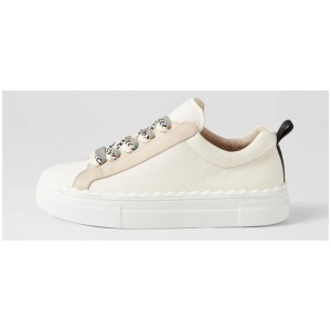 Hut Sneaker White Leather Sneakers