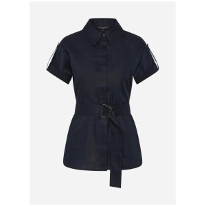 Imogen Linen Belted Shirt