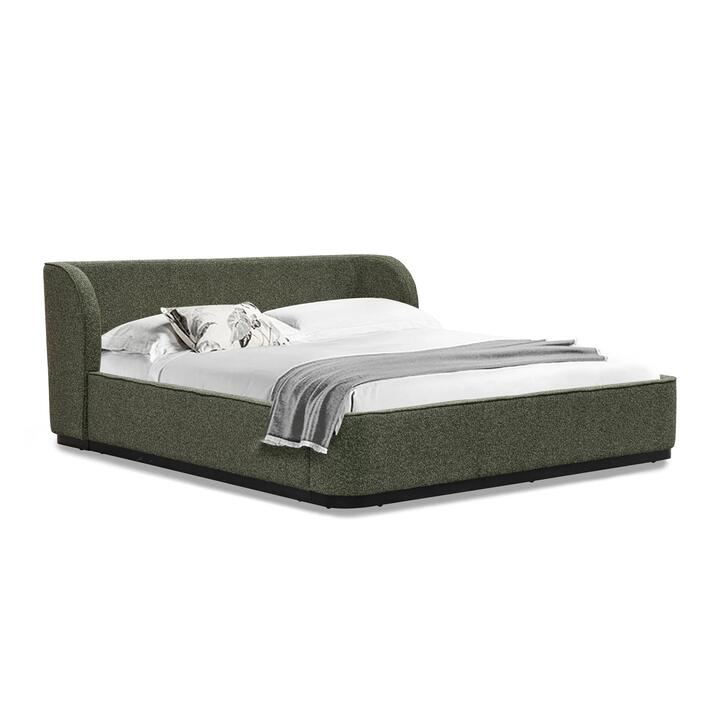 Jamar King Bed Frame - Hunter Green by Interior Secrets - AfterPay Available