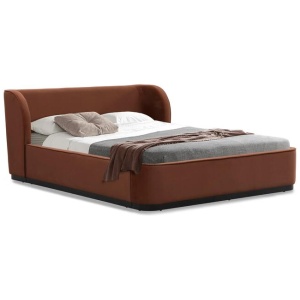 Jamar Queen Bed Frame - Umber Orange by Interior Secrets - AfterPay Available