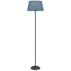 Jaxon Floor Lamp, Black, Blue