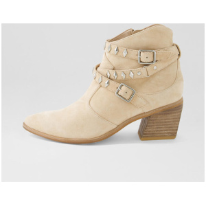 Jazper Latte Suede Ankle Boots