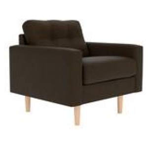 Jazz Armchair Brown 1 Seater