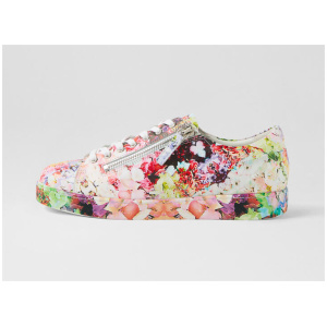 Jeloria Pastel Multi Leather Sneakers