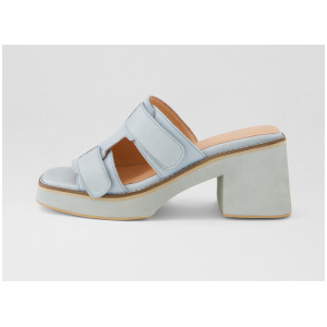 Jesses Denim Leather Sandals