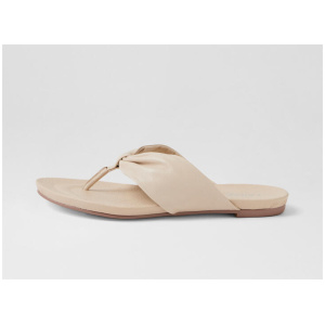 Jett Vanilla Leather Thongs