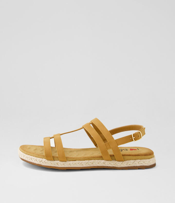 Jeyser Tan Nubuck Pu Sandals