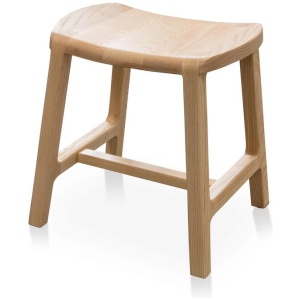 Judy Wooden Low Stool - Natural by Interior Secrets - AfterPay Available