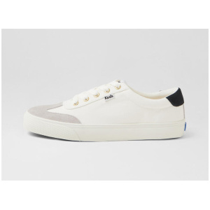 Jump Kick T Cream Black Leather Sneakers