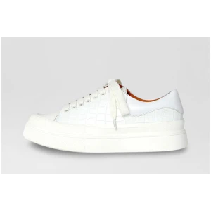 Just A Dream White Leather Sneakers