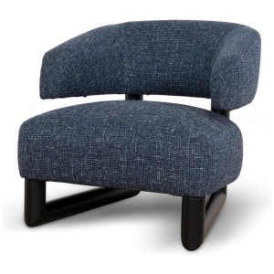 Kayra Armchair - Oxford Blue by Interior Secrets - AfterPay Available