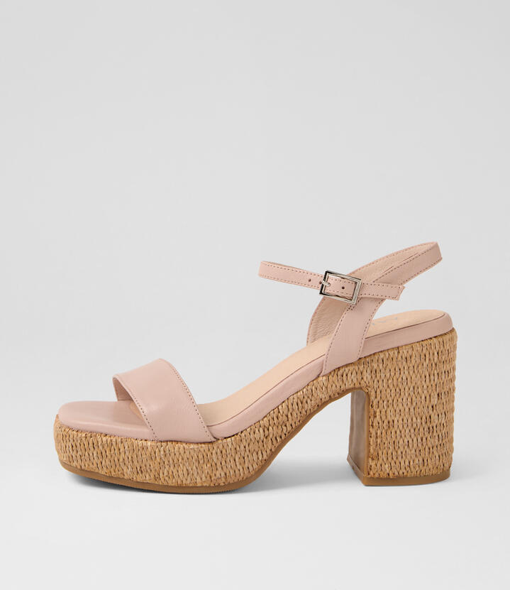 Kennedy Rose Leather Sandals