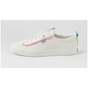 Kickback White Multi Leather Sneakers