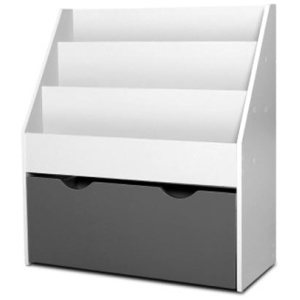 Kids Wooden Bookshelf Organiser