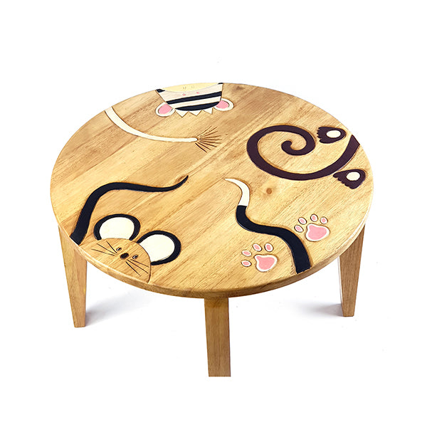 Kids Wooden Table Mix Animal Tails