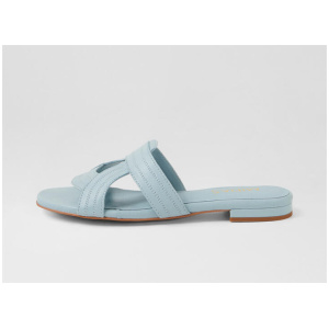Kinsale Denim Leather Slides