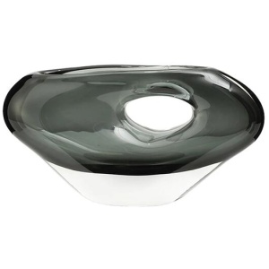 Kireva Medium Hole Vase B - Grey by Interior Secrets - AfterPay Available