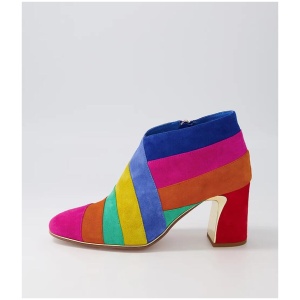 Kolly Bright Multi Ankle Boots