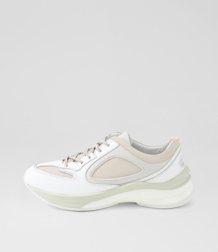 Kuel White Ivory Multi Sneakers